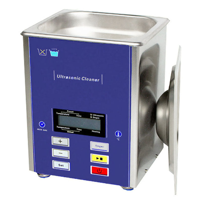 2L industry ultrasonic cleaner with degas for jewelry