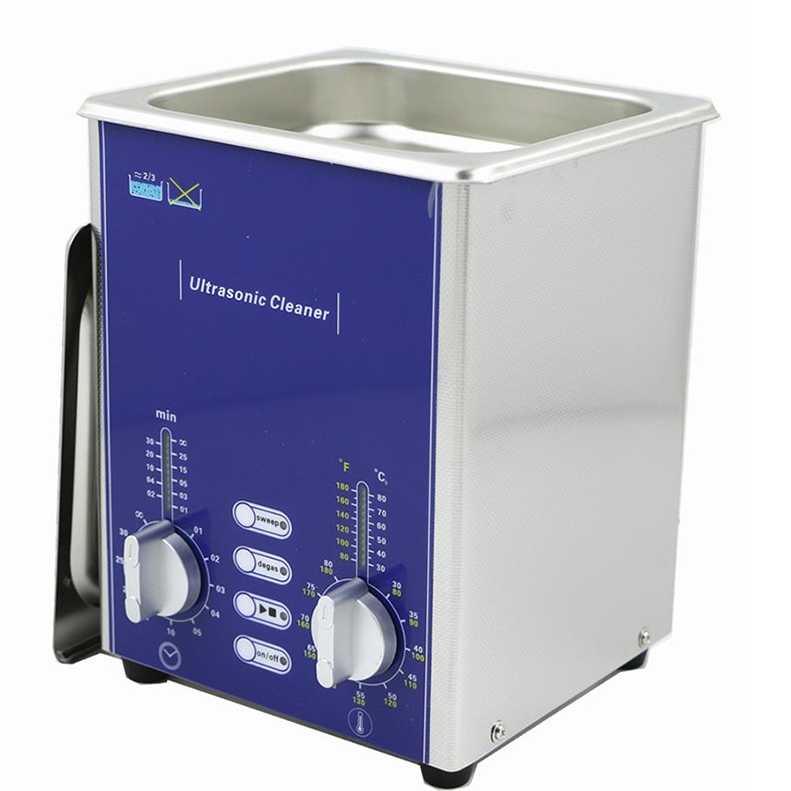 2L industry ultrasonic cleaner with degas and sweep