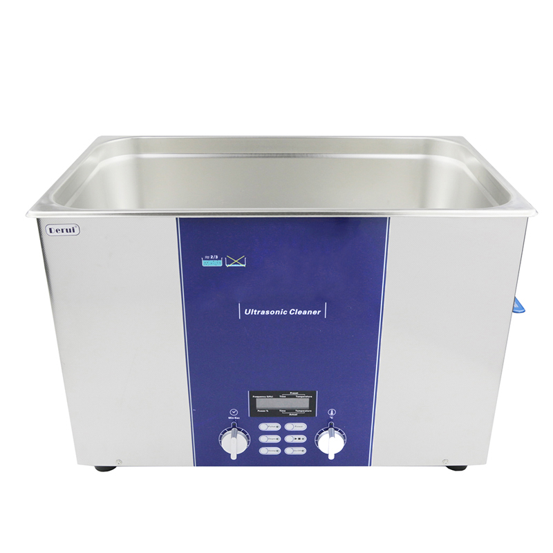 28L industry ultrasonic cleaner with degas and sweep