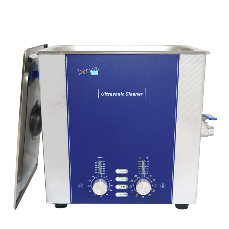 10L industry ultrasonic cleaner with degas and sweep