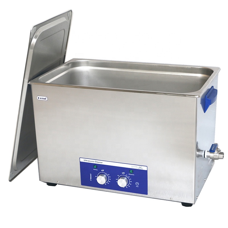 28L industry ultrasonic cleaner with timer and heated